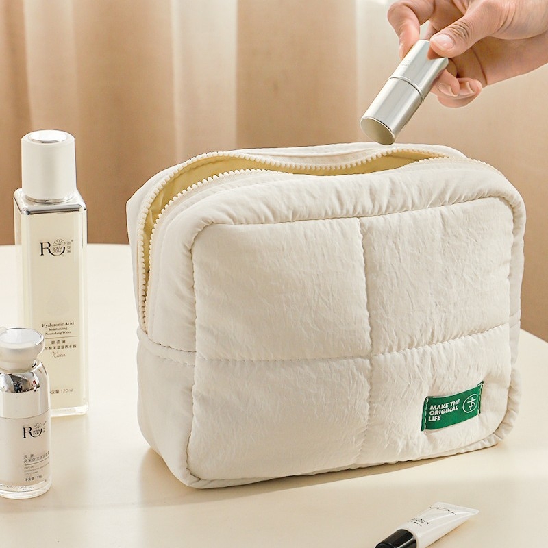 Torba za šminku od vodootpornog najlona, model Digital storage bag, oblik ručne torbe, svestrana za putovanja