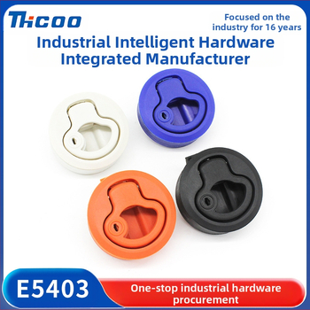 Plastični kružni vučni prsten zaključavanja, plosni tip zaključavanja, model E5403, za RV-ove i hitnu pomoć