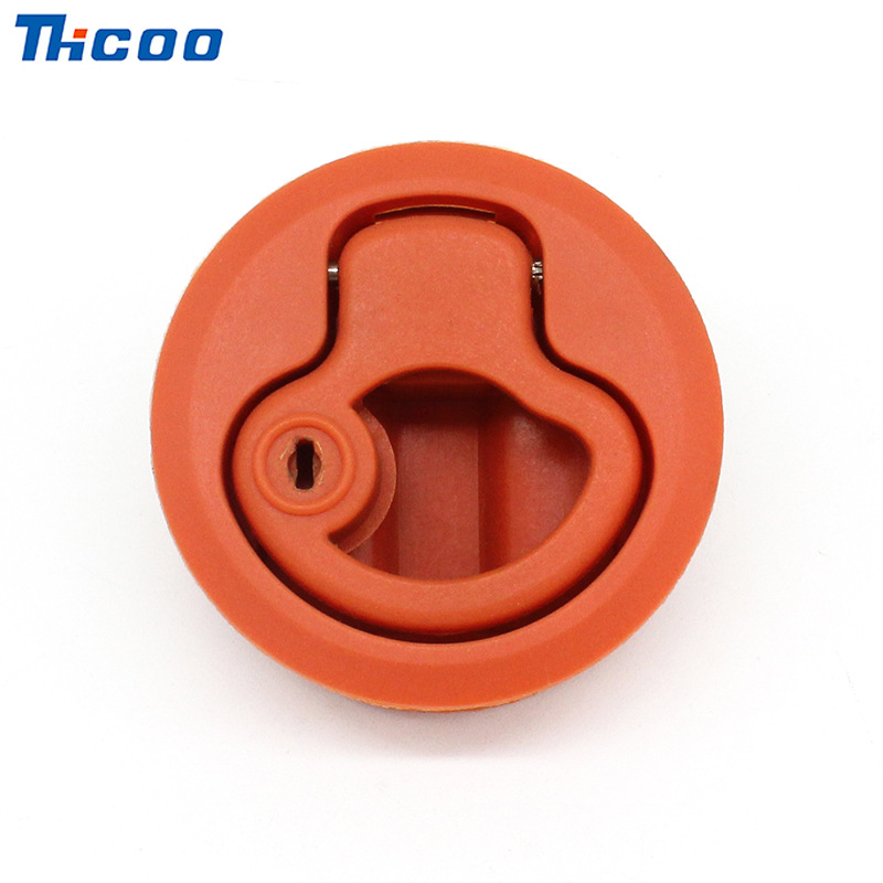 Plastični kružni vučni prsten zaključavanja, plosni tip zaključavanja, model E5403, za RV-ove i hitnu pomoć