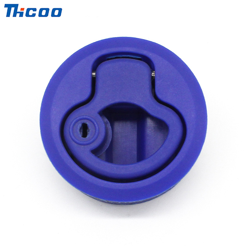 Plastični kružni vučni prsten zaključavanja, plosni tip zaključavanja, model E5403, za RV-ove i hitnu pomoć