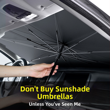 Automobilio saulės skydelis priekinio stiklo; titanio sidabro medžiaga; įrengimas „snap-in“; taikomos dalys: priekinės dalys; raštas: prekinio ženklo logotipas; logotipo spausdinimas galimas