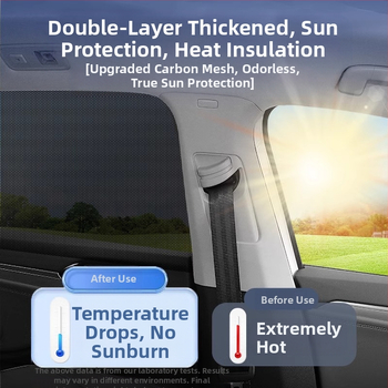 Automobilio lango uodų tinklas – medžiaga: tinklas; prekės ženklas: Baby Elephant; paskirtis: automobilio langams