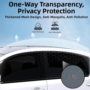 Automobilio lango uodų tinklas – medžiaga: tinklas; prekės ženklas: Baby Elephant; paskirtis: automobilio langams