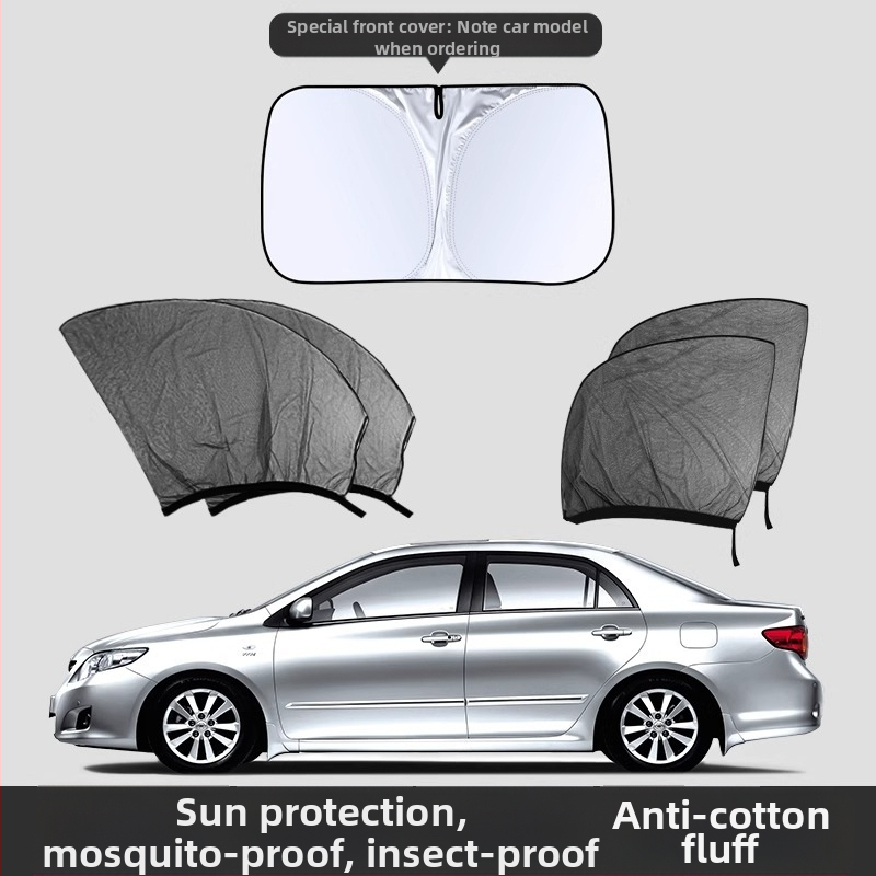 Automobilio lango uodų tinklas – medžiaga: tinklas; prekės ženklas: Baby Elephant; paskirtis: automobilio langams