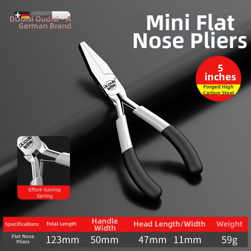 Μίνι πολύλειτουργικές πένσες με αιχμηρή μύτη, διαγώνιος κόφτης για απομάκρυνση μόνωσης αγωγών, χάλυβας υψηλής σκληρότητας, χειροκίνητος σφιγκτήρας