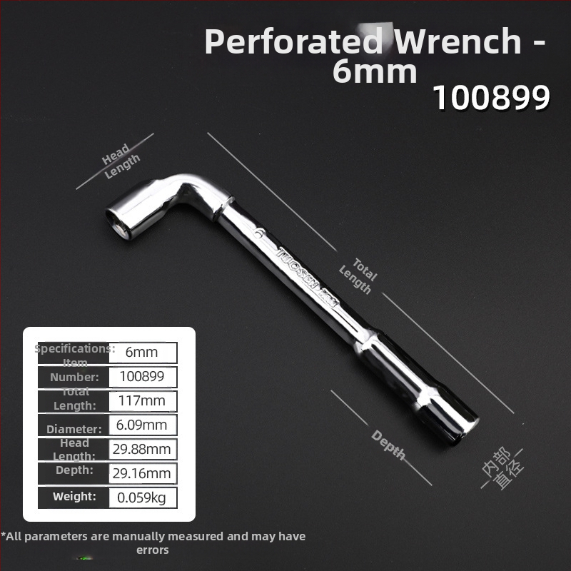 Κλειδί υποδοχής, προφίλ τύπου L, χάλυβας 45#, χρωμιωμένη επίστρωση, μετρικό πρότυπο, μοντέλο 8-22