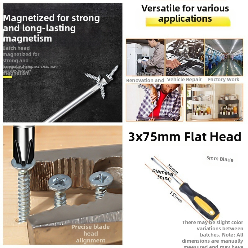 Powerful Merchant magnētiskais Philips skrūvgriežu komplekts - manuāls, pārnēsājams, ar paplašinātu darbības rādiusu
