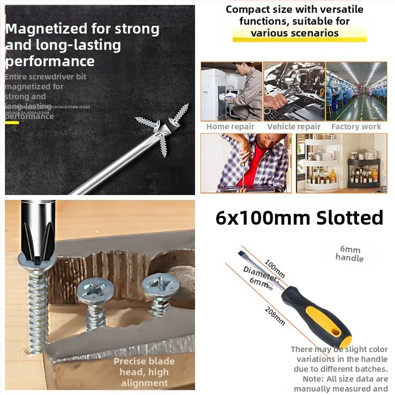 Powerful Merchant magnētiskais Philips skrūvgriežu komplekts - manuāls, pārnēsājams, ar paplašinātu darbības rādiusu