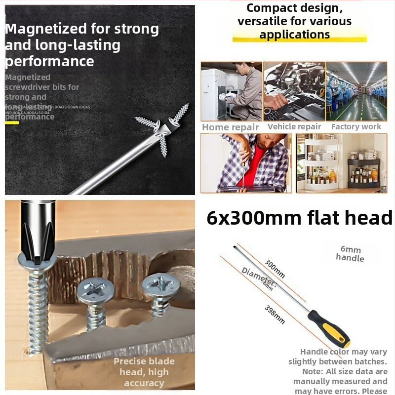 Powerful Merchant magnētiskais Philips skrūvgriežu komplekts - manuāls, pārnēsājams, ar paplašinātu darbības rādiusu