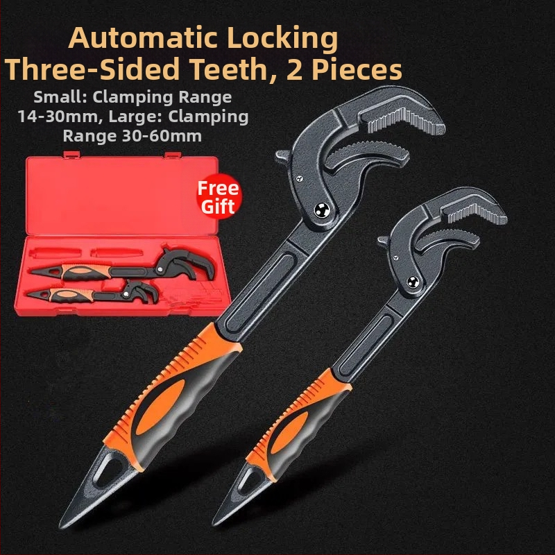 Podesivi ključ s višenamjenskim universalnim dizajnom, veliki otvor, brzo podešavanje