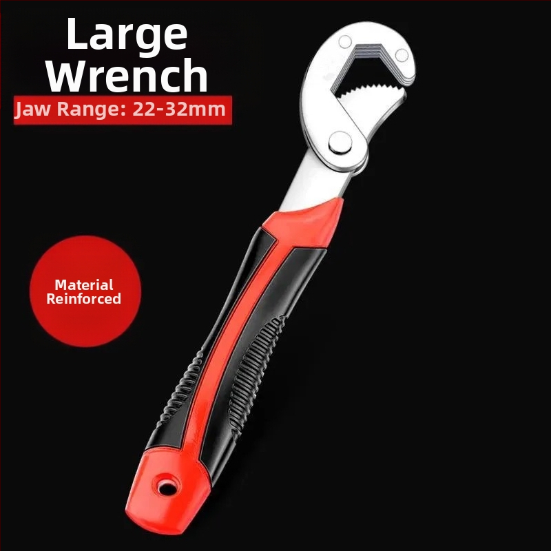 Podesivi ključ s višenamjenskim universalnim dizajnom, veliki otvor, brzo podešavanje