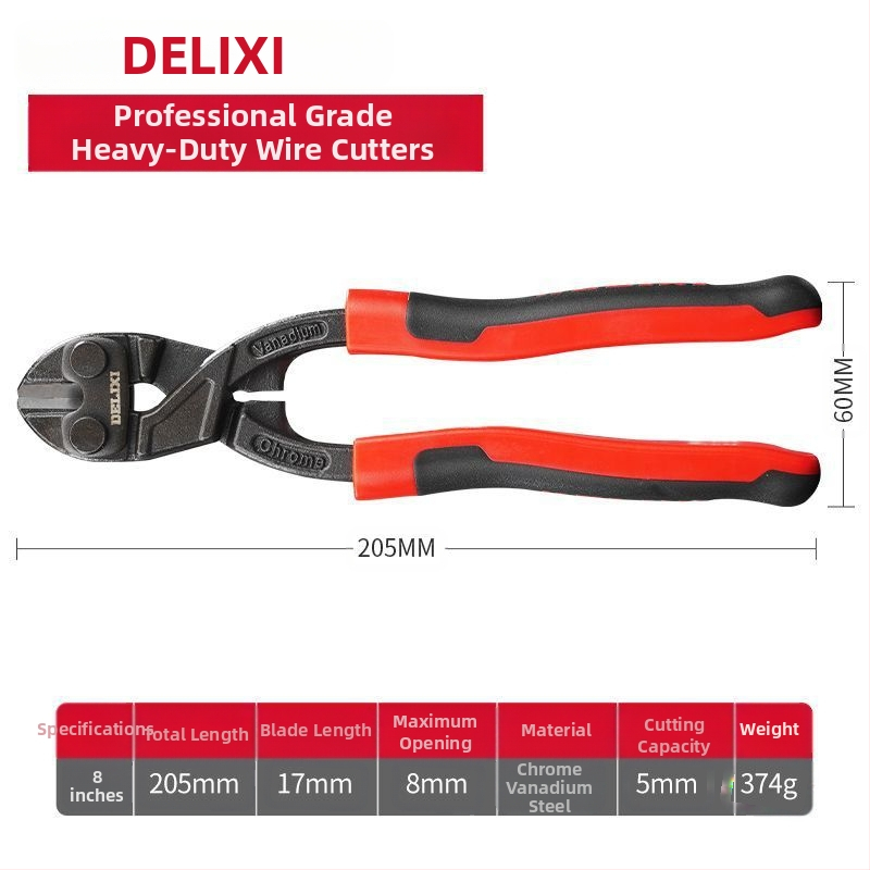 Daugiafunkciniai replės laidams ir armuotėms – sunkus pjovimas, efektyvus darbas