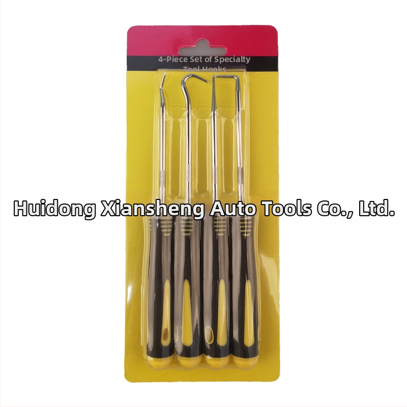 Neutral 8-частен комплект Oil Seal Hook за автомобилен ремонт – сплавна стомана с ABS дръжка; включва инструменти за изваждане и издърпване на уплътнения