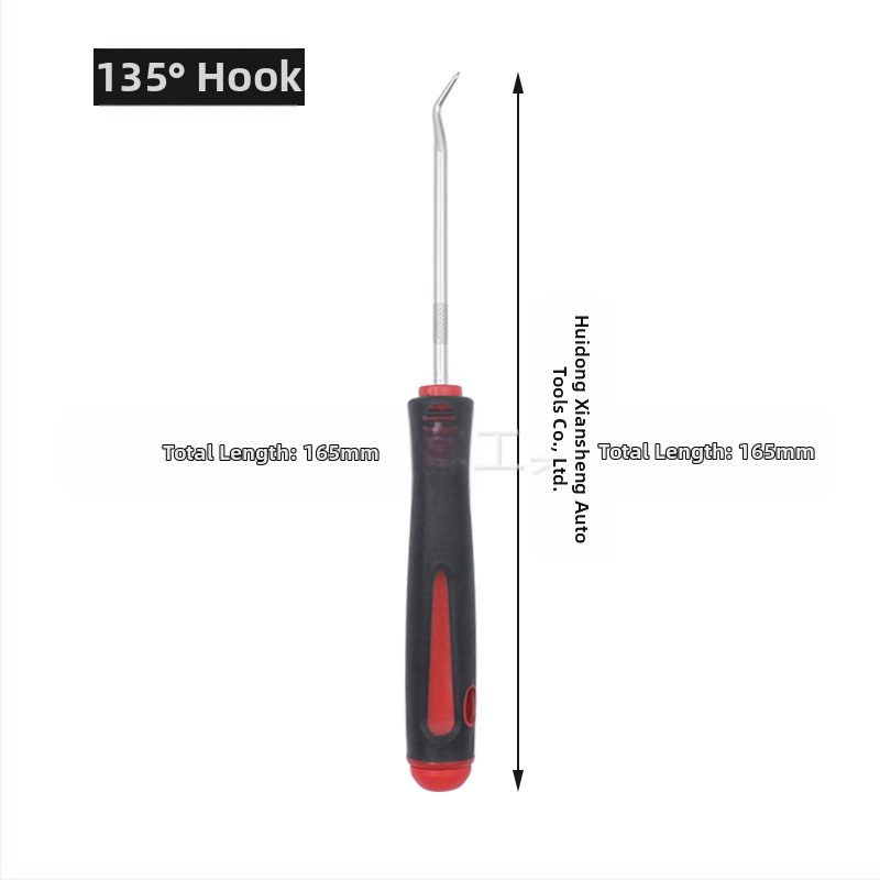 Neutral 8-частен комплект Oil Seal Hook за автомобилен ремонт – сплавна стомана с ABS дръжка; включва инструменти за изваждане и издърпване на уплътнения