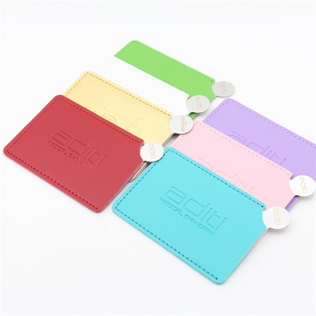 Сгъваемо метално огледало за грим, алуминиева огледална повърхност, непробиваемо, рекламно подаръче с печат на лого, персонализируемо