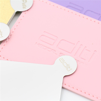 Сгъваемо метално огледало за грим, алуминиева огледална повърхност, непробиваемо, рекламно подаръче с печат на лого, персонализируемо