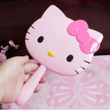 Alina настолно двойно огледало за грим със ABS рамка, сребърно огледало, за баня, без електричество