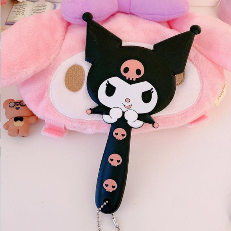 Alina настолно двойно огледало за грим със ABS рамка, сребърно огледало, за баня, без електричество