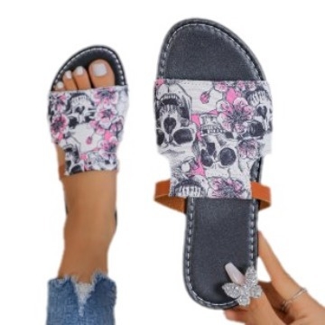 Γυναικεία PU επίπεδα πέδιλα, εύκολο slip-on, εσωτερικό PU, σόλα από καουτσούκ, καθημερινή χρήση