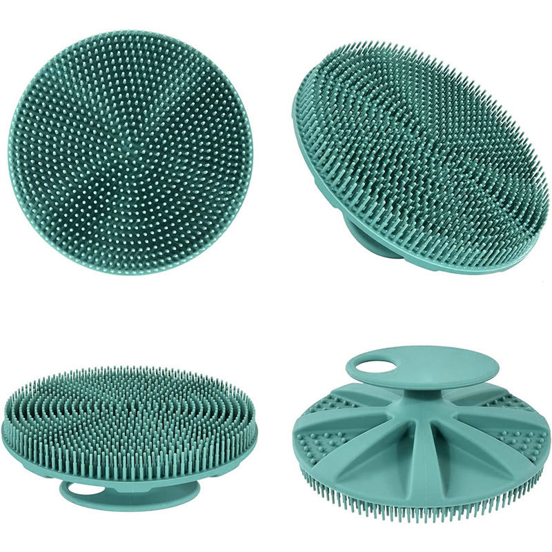 Silikoninis valymo šepetėlis dušai ir masažui, gilus šveitimas, minkštas silikono masažas, rankinis veido valymas, pritaikomas, dėžutė 200 vnt