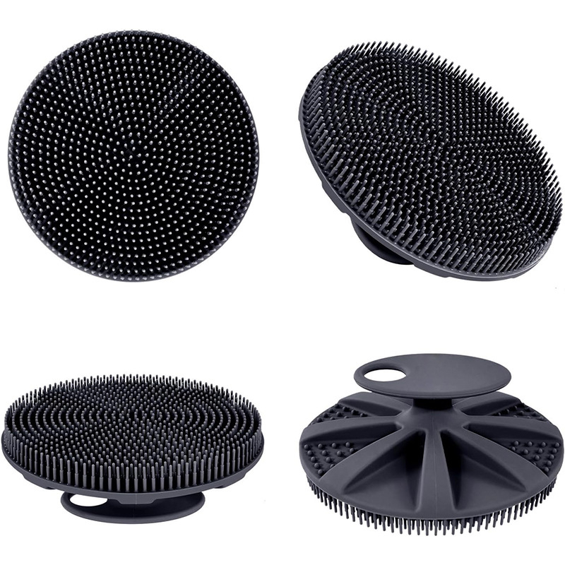 Silikoninis valymo šepetėlis dušai ir masažui, gilus šveitimas, minkštas silikono masažas, rankinis veido valymas, pritaikomas, dėžutė 200 vnt