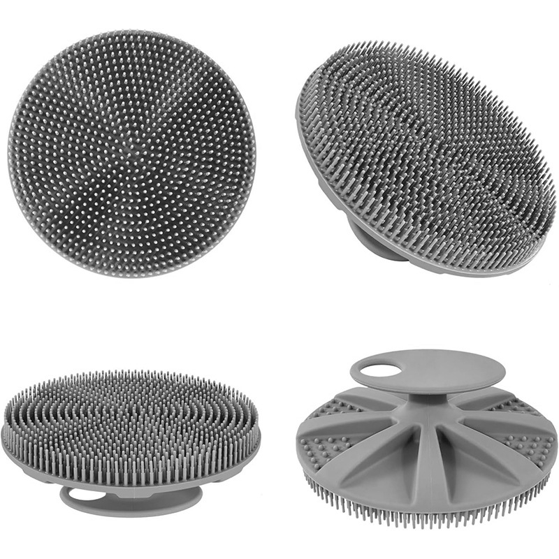 Silikoninis valymo šepetėlis dušai ir masažui, gilus šveitimas, minkštas silikono masažas, rankinis veido valymas, pritaikomas, dėžutė 200 vnt