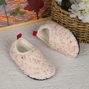 Casual παντόφλες εσωτερικού χώρου με Lycra στο επάνω μέρος, γούνινο εσωτερικό, για παιδιά 1–12 ετών