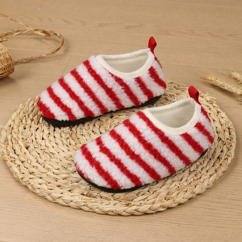 Casual παντόφλες εσωτερικού χώρου με Lycra στο επάνω μέρος, γούνινο εσωτερικό, για παιδιά 1–12 ετών