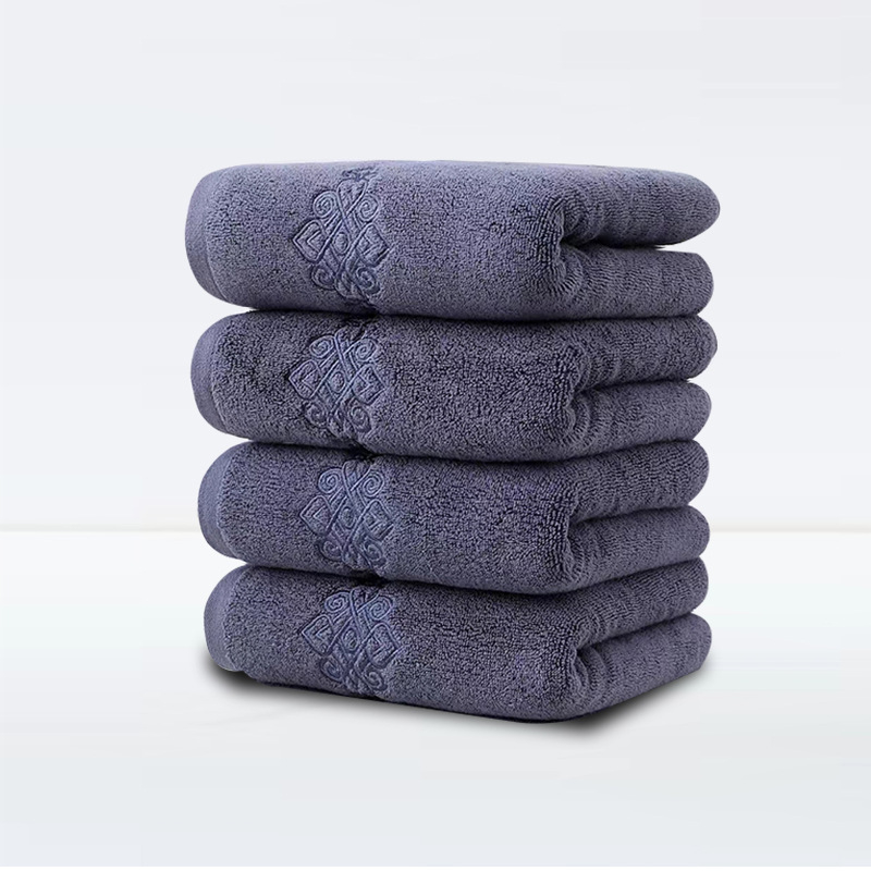 Zhenjian kokvilnas sejas dvieļi, 150 g, četras vienības iepakojumā, logotipa druka pieejama