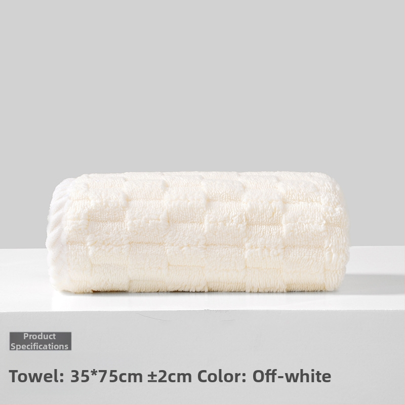 Koralinio fliso rankšluostis suaugusiems ir vaikams, veido rankšluostį veidui ir kūnui, sugeria, su siūlėmis prie kraštų, 150D, 80–100 g