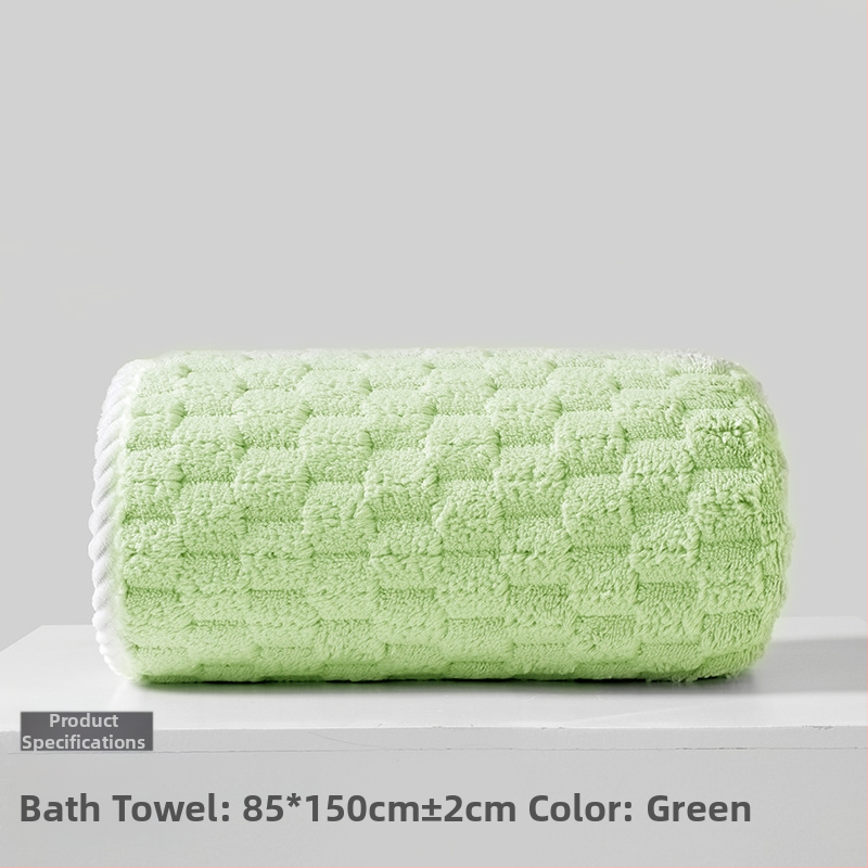 Koralinio fliso rankšluostis suaugusiems ir vaikams, veido rankšluostį veidui ir kūnui, sugeria, su siūlėmis prie kraštų, 150D, 80–100 g