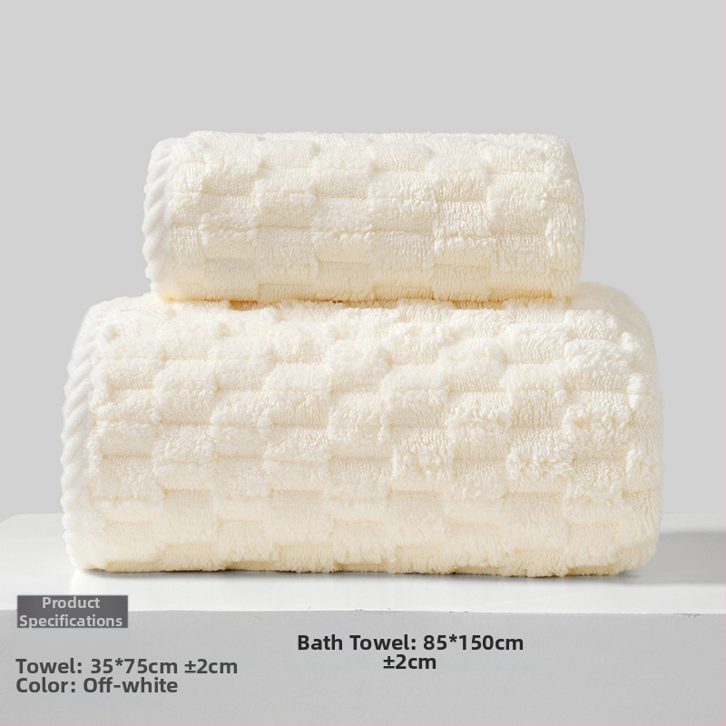 Koralinio fliso rankšluostis suaugusiems ir vaikams, veido rankšluostį veidui ir kūnui, sugeria, su siūlėmis prie kraštų, 150D, 80–100 g