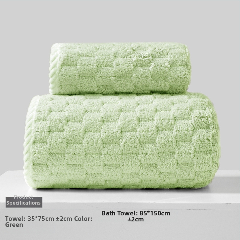 Koralinio fliso rankšluostis suaugusiems ir vaikams, veido rankšluostį veidui ir kūnui, sugeria, su siūlėmis prie kraštų, 150D, 80–100 g