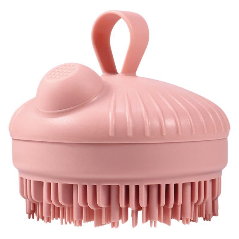 Dušo šepetėlis / masažo šepetėlis – silikonas, daugiafunkcinis, pritaikymas galimas, privataus ženklo galimybė, dėžutė 100 vnt., išleidimas žiemą 2024