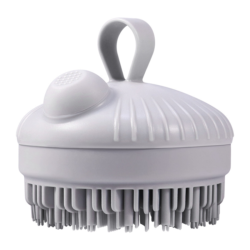 Dušo šepetėlis / masažo šepetėlis – silikonas, daugiafunkcinis, pritaikymas galimas, privataus ženklo galimybė, dėžutė 100 vnt., išleidimas žiemą 2024