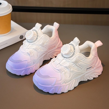 Παιδικά αθλητικά παπούτσια για κορίτσια, επάνω μέρος από μικροϊφίμπερ, σόλα από καουτσούκ, για ηλικίες 1–3 ετών, Φθινόπωρο-Χειμώνας 2023