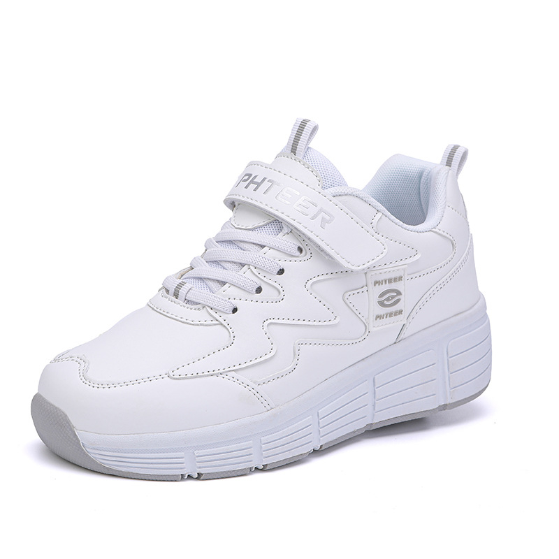 PHTEER παπούτσια ρόλερ με ένα τροχό, unisex, PU τροχοί