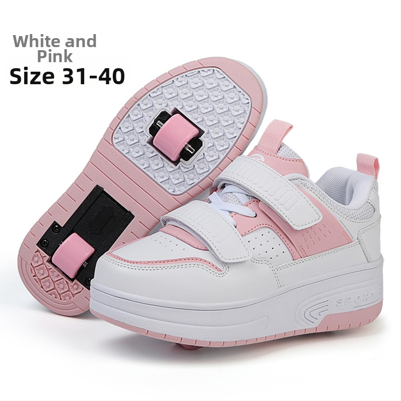 PHTEER παπούτσια ρόλερ με ένα τροχό, unisex, PU τροχοί