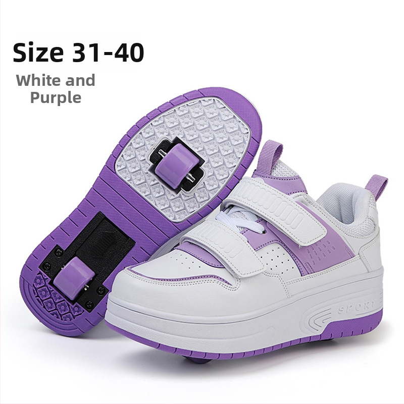 PHTEER παπούτσια ρόλερ με ένα τροχό, unisex, PU τροχοί