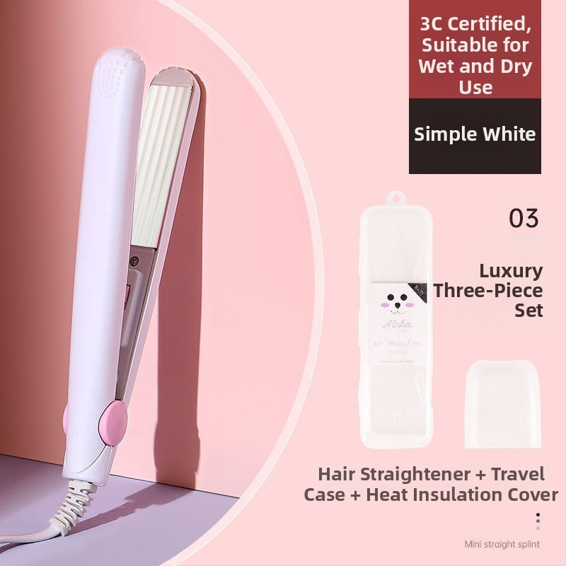 Συσκευή για μπούκλες και ισιώματος μαλλιών – διπλής χρήσης, ρυθμιζόμενη θερμοκρασία, 20W, ενσύρματο 220V, κράμα φιλικό προς το περιβάλλον, styling σε λιγότερο από 1 λεπτό