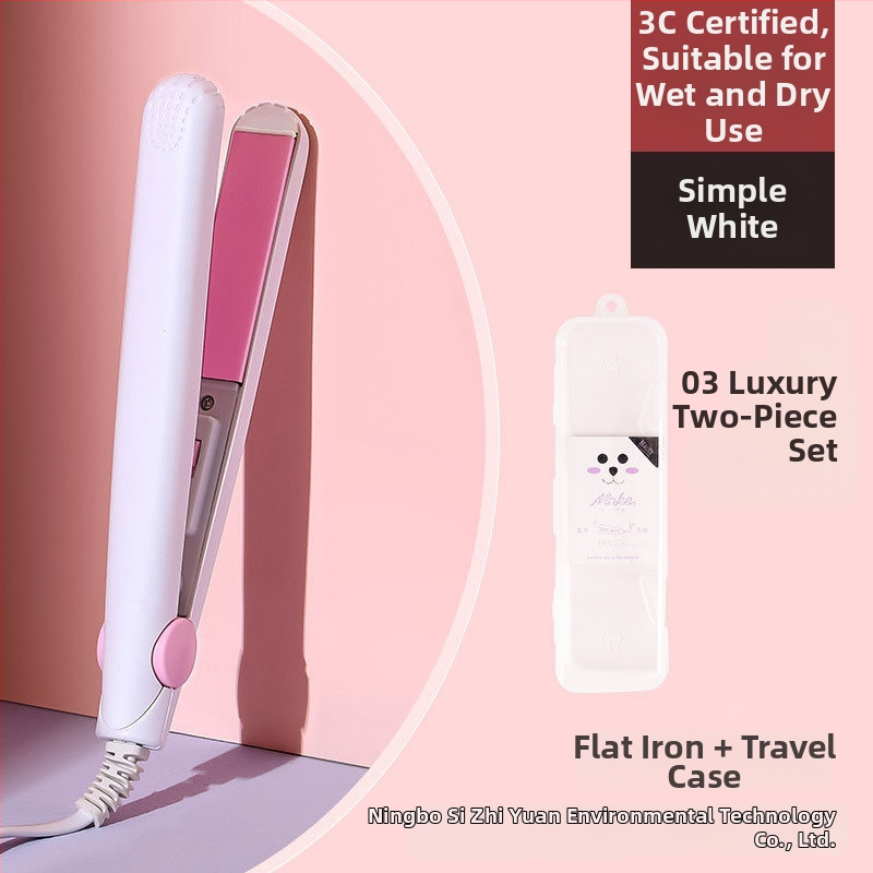 Συσκευή για μπούκλες και ισιώματος μαλλιών – διπλής χρήσης, ρυθμιζόμενη θερμοκρασία, 20W, ενσύρματο 220V, κράμα φιλικό προς το περιβάλλον, styling σε λιγότερο από 1 λεπτό