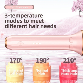 Αυτόματη συσκευή για μπούκλες και ισιώματα μαλλιών με τουρμαλινική κεραμική θέρμανση, 35W, 110–220V AC, 3 ρυθμίσεις θερμοκρασίας
