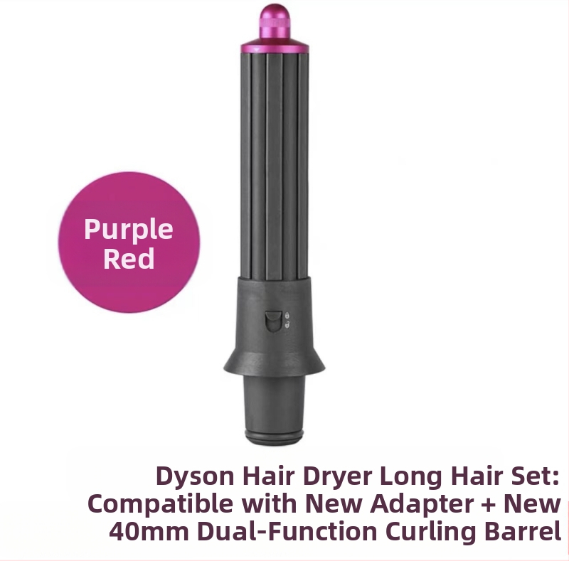 Dyson приставка за къдрене с двупосочна въртяща глава за големи вълни — PA66 висока температурна устойчивост, 220V, 1600W, съвместима с всички серии Dyson hs01/05, функция: оформяне на коса