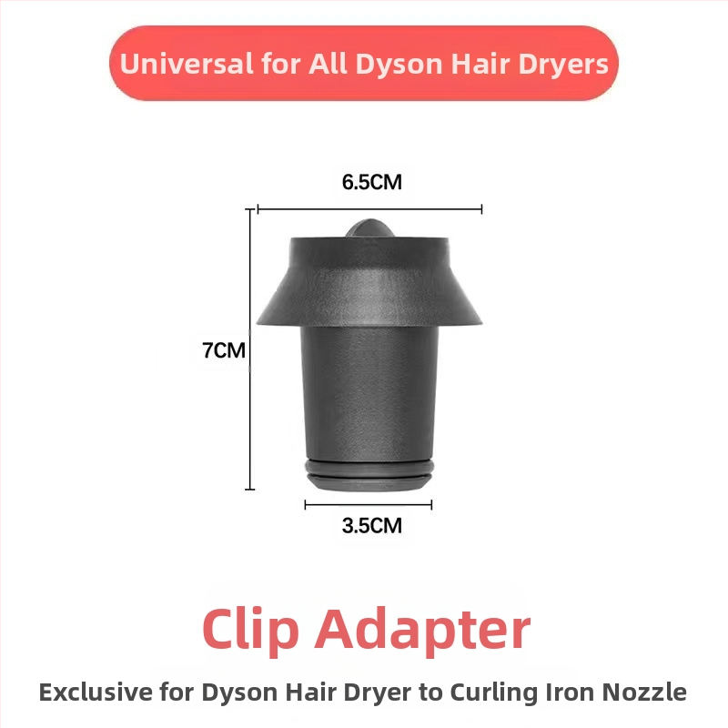 Dyson приставка за къдрене с двупосочна въртяща глава за големи вълни — PA66 висока температурна устойчивост, 220V, 1600W, съвместима с всички серии Dyson hs01/05, функция: оформяне на коса