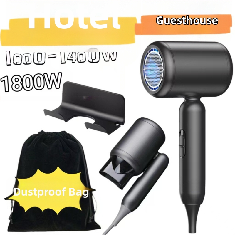 Сгъваем сешоар 2000W със студен и горещ въздух, 3 скорости, 220V