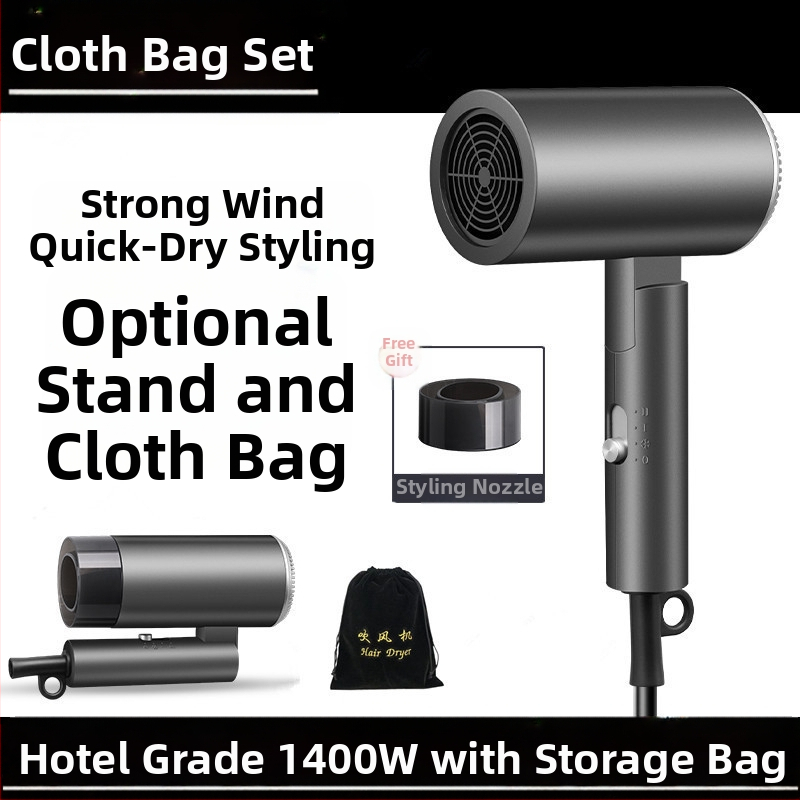 Сгъваем сешоар 2000W със студен и горещ въздух, 3 скорости, 220V