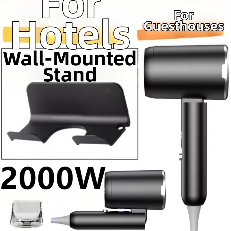 Сгъваем сешоар 2000W със студен и горещ въздух, 3 скорости, 220V