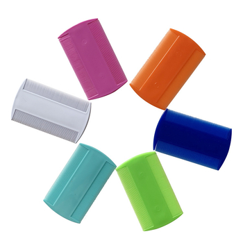 Šunų priežiūros šukos su tankiais dantimis, dviejų eilių, dvipusės, plastikines, prekinis ženklas So prosperous, dėžutėje 1000 vienetų