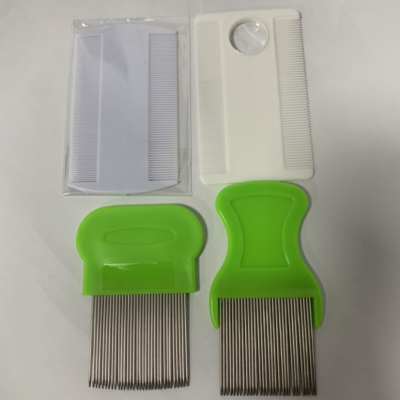 Šunų priežiūros šukos su tankiais dantimis, dviejų eilių, dvipusės, plastikines, prekinis ženklas So prosperous, dėžutėje 1000 vienetų