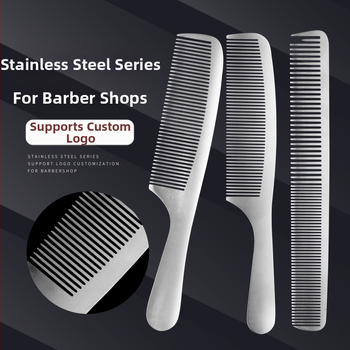 Nehrđajući čelični češalj za kosu s šiljastim repom, oblik jabuke, izuzetno tanak, otporan na savijanje